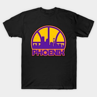 Phoenix Basketball Skyline T-Shirt